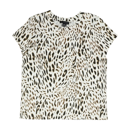 White Animal Print T-Shirt