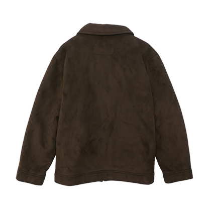 Brown Solid Jacket