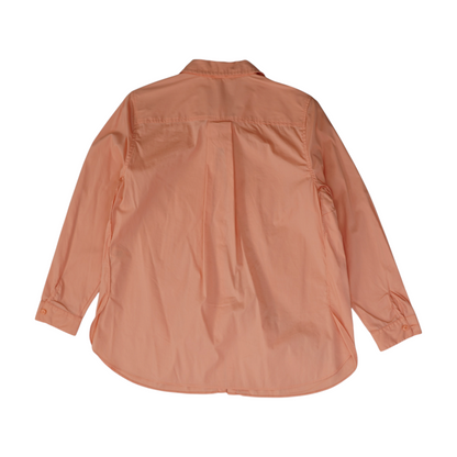 Peach Petite Button Down