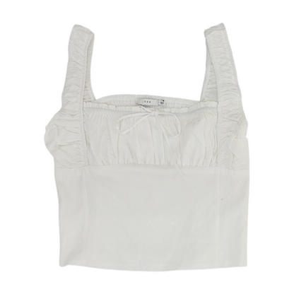Ivory Cropped Blouse