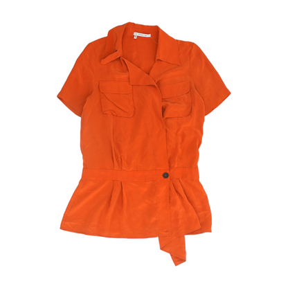 Orange Blouse