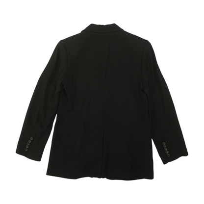 Black Solid Blazer