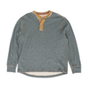Gray Solid Henley T-Shirt
