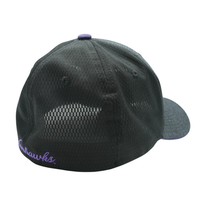 Black University of Wisconsin Whitewater Warhawks Ballcap Hat