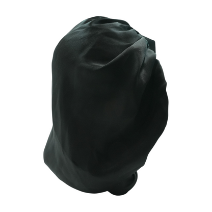 Black Silk Bonnet