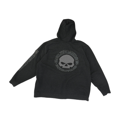Vintage Charcoal Graphic Active Jacket