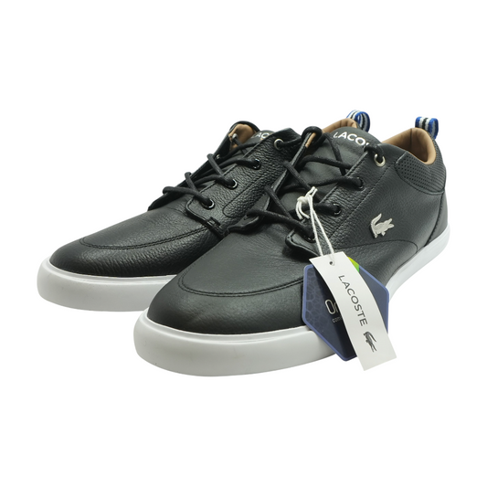Black Lace-Up Casual Shoes