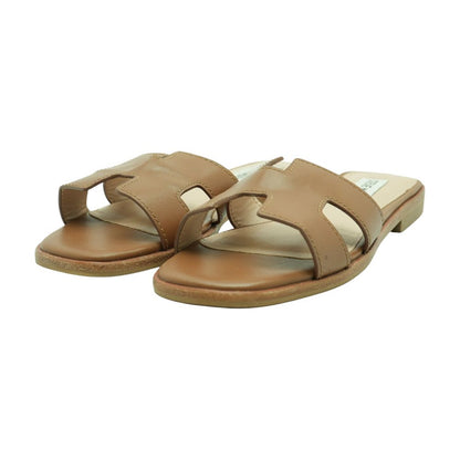 Brown Flat Sandals