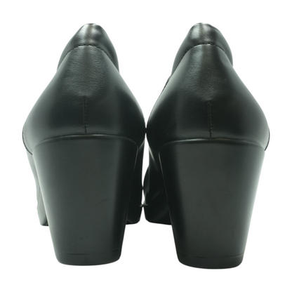 Black Block Heels