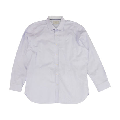 Lavender Solid Long Sleeve Button Down
