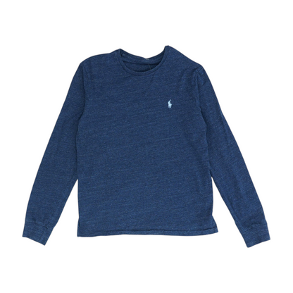 Blue Solid T-Shirt