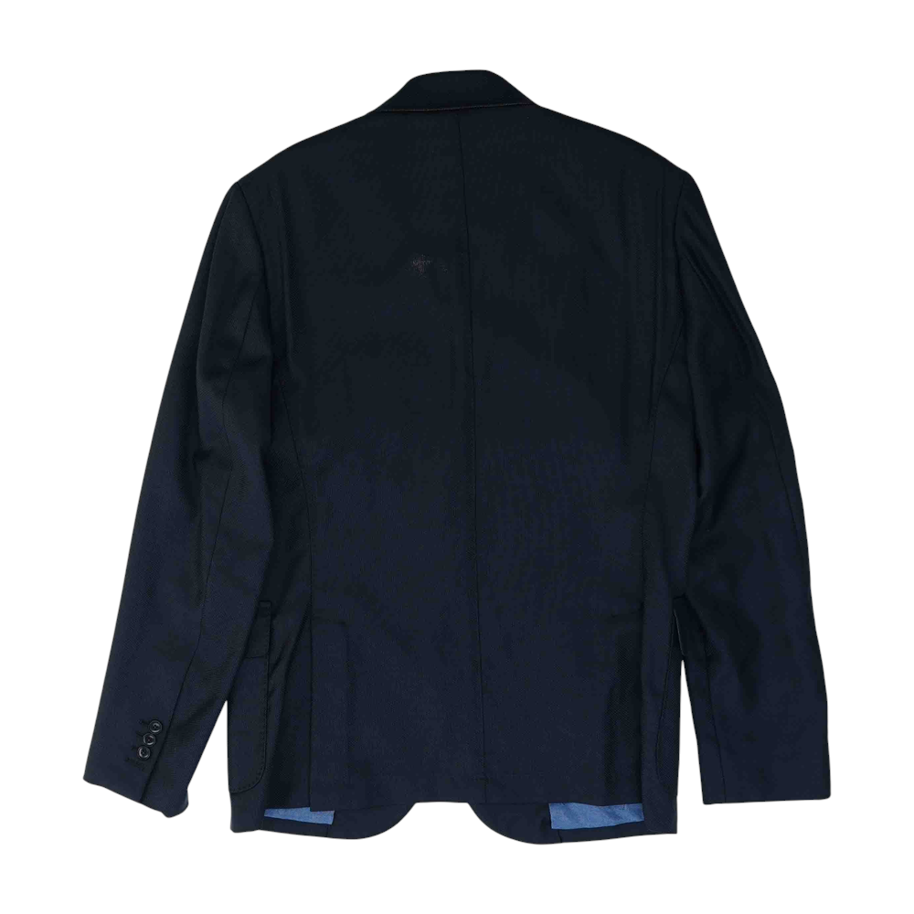 Black Solid Blazer