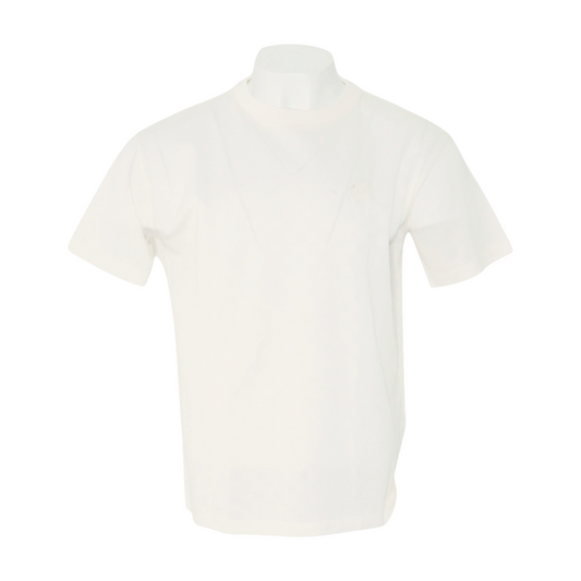 Ivory Damier Cotton Pique T-Shirt