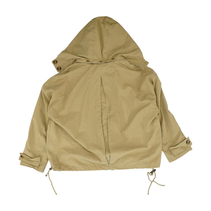 Beige Solid Jacket