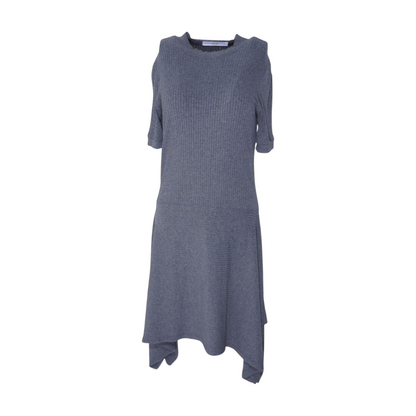 Gray Midi Dress