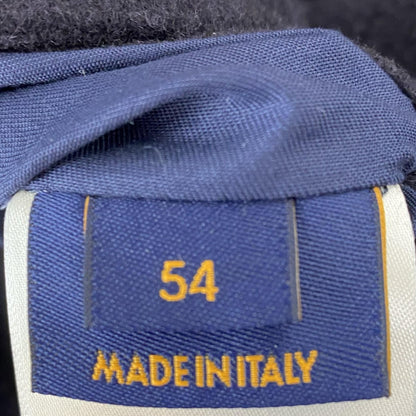 Navy Damier Reversible Hooded Blouson