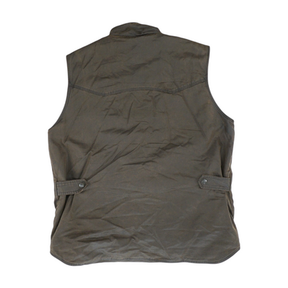 Brown Solid Vest