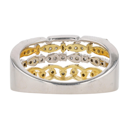1/3 ctw Sterling Silver Diamond Fashion Ring