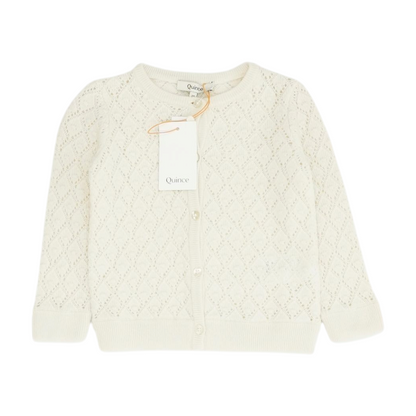 Cream Cardigan Sweater