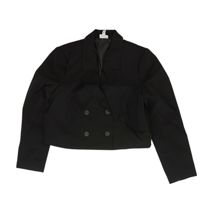 Black Solid Blazer