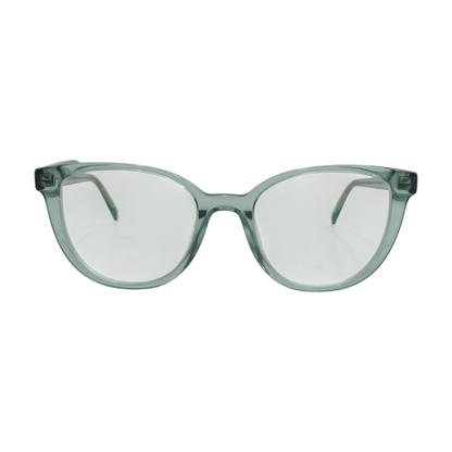 Teal Elodie M Square Prescription Eyewear