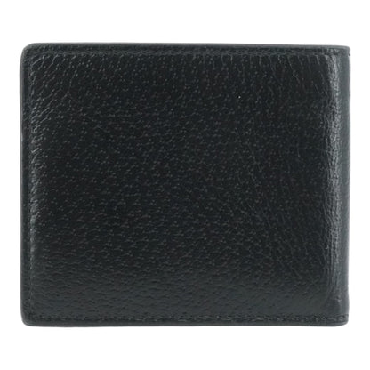 Black GG Marmont Bi-fold Card Case Wallet