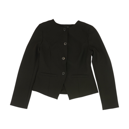 Black Solid Blazer