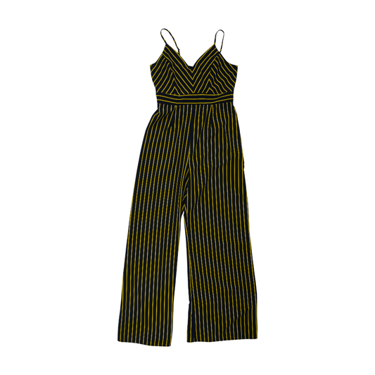 Navy Striped Jumpsuit