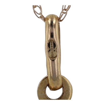 14K Yellow Gold Pendant Necklace