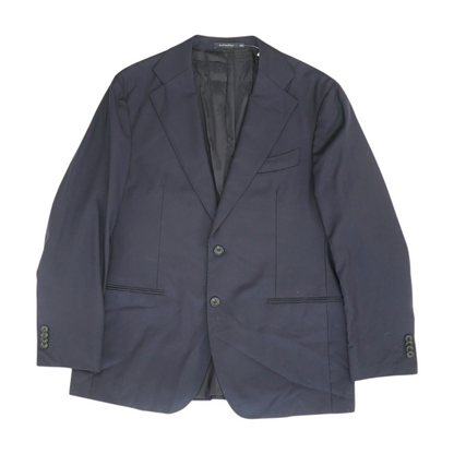 Navy Solid Suit Jacket