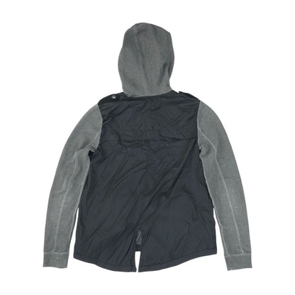 Black Color Block Lightweight Jacket