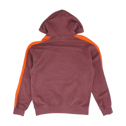Maroon Solid Hoodie Pullover