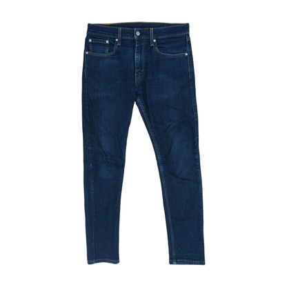 512 Navy Slim Jeans