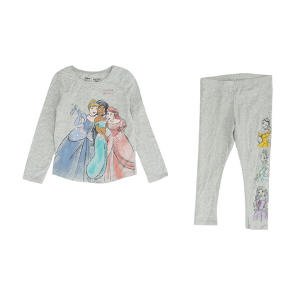 Gray Long Sleeve Set