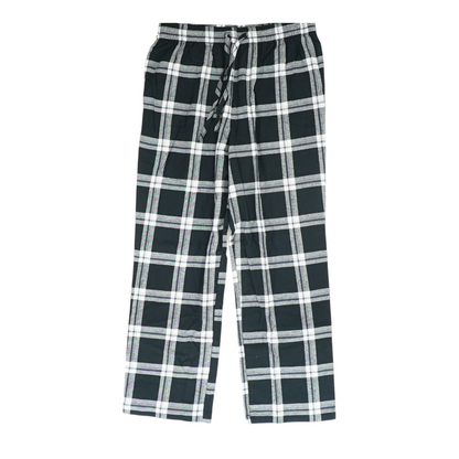 Black Plaid Pajama Bottom