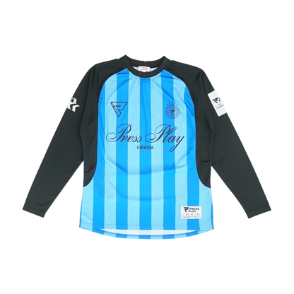 Blue Striped Active T-Shirt