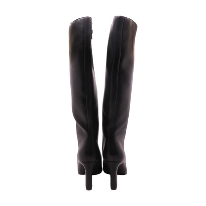 Black Knee-High Boots