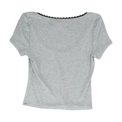 Gray Blouse
