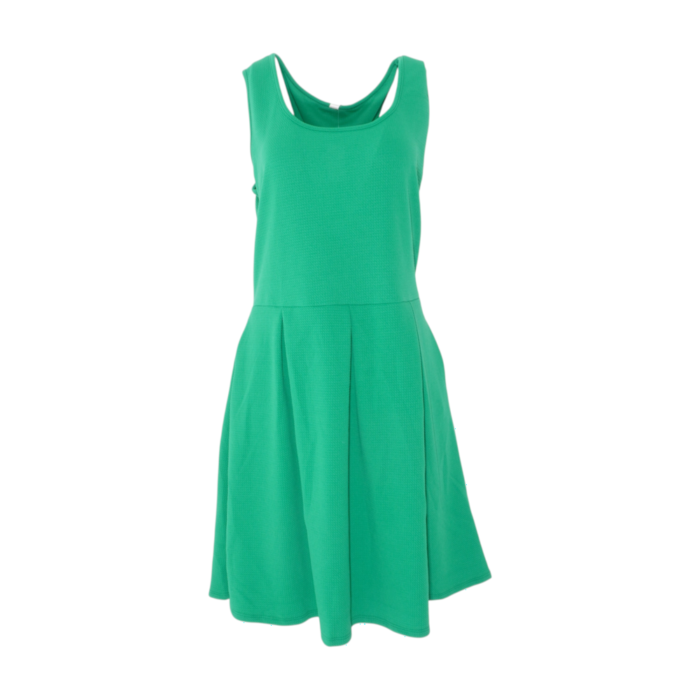 Green Plus Size Midi Dress