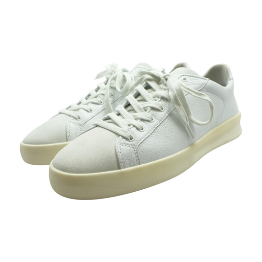 White Leather 3A Sneakers