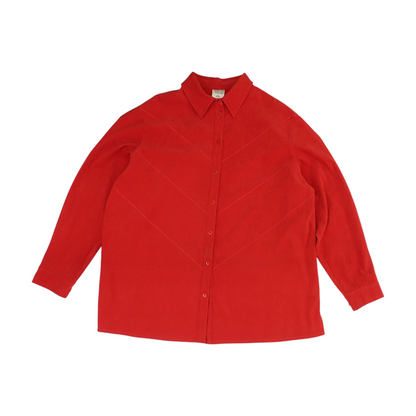 Vintage Red Button Down