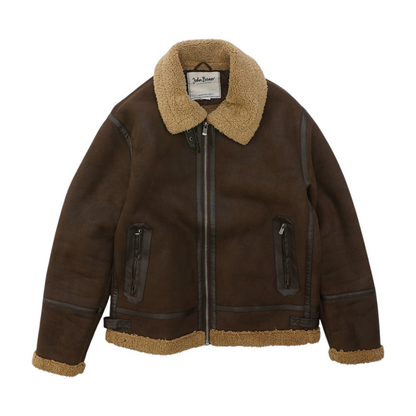 Brown Solid Jacket