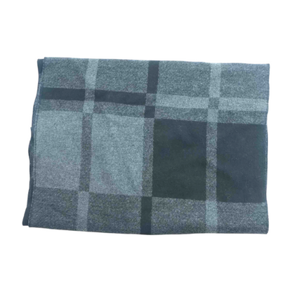 Gray Plaid Scarf