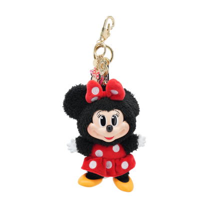 Disney Mickey Family Together Series Minnie Plush Keychain
