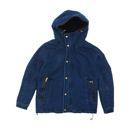 Blue Solid Jacket