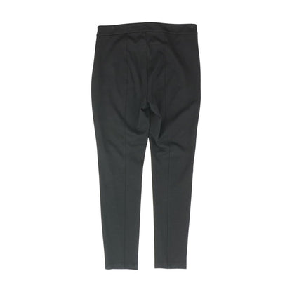 Black Solid Pants