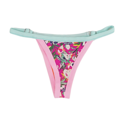 Pink Floral Swim Bottom