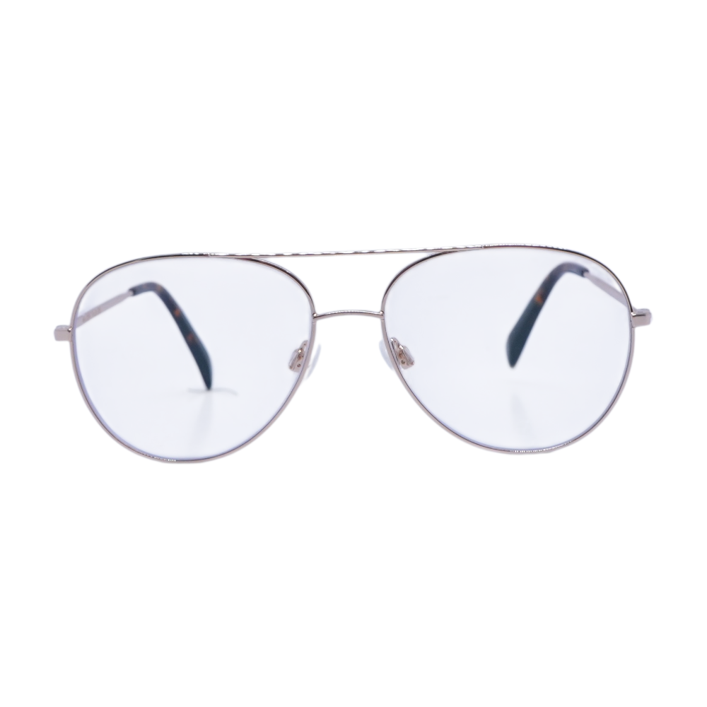 Gold York W Aviator Prescription Eyewear