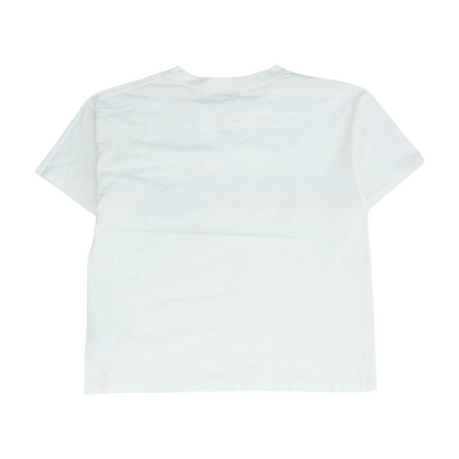 White Solid T-Shirt