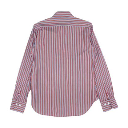 Red Striped Button Down